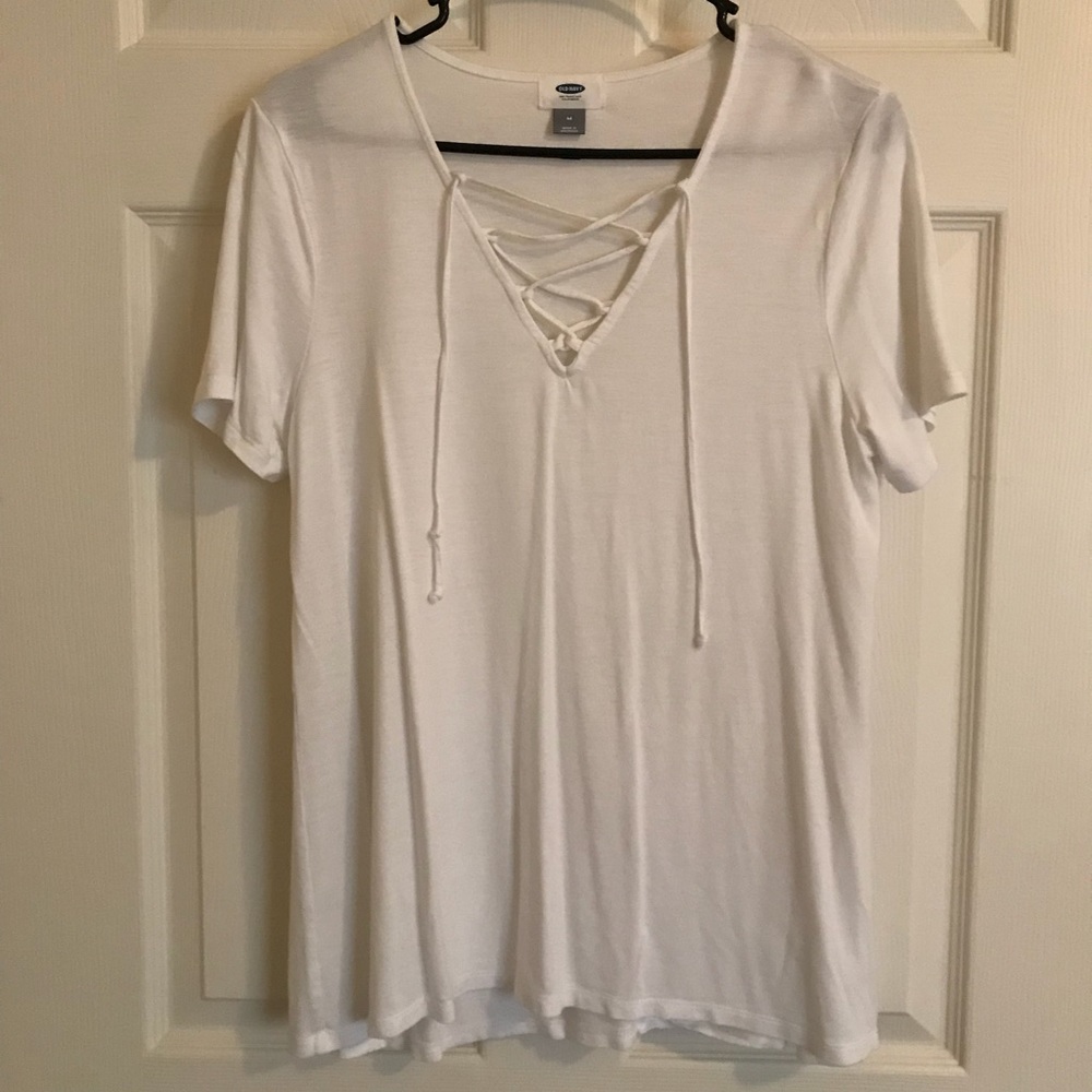 Old Navy tie up shirt